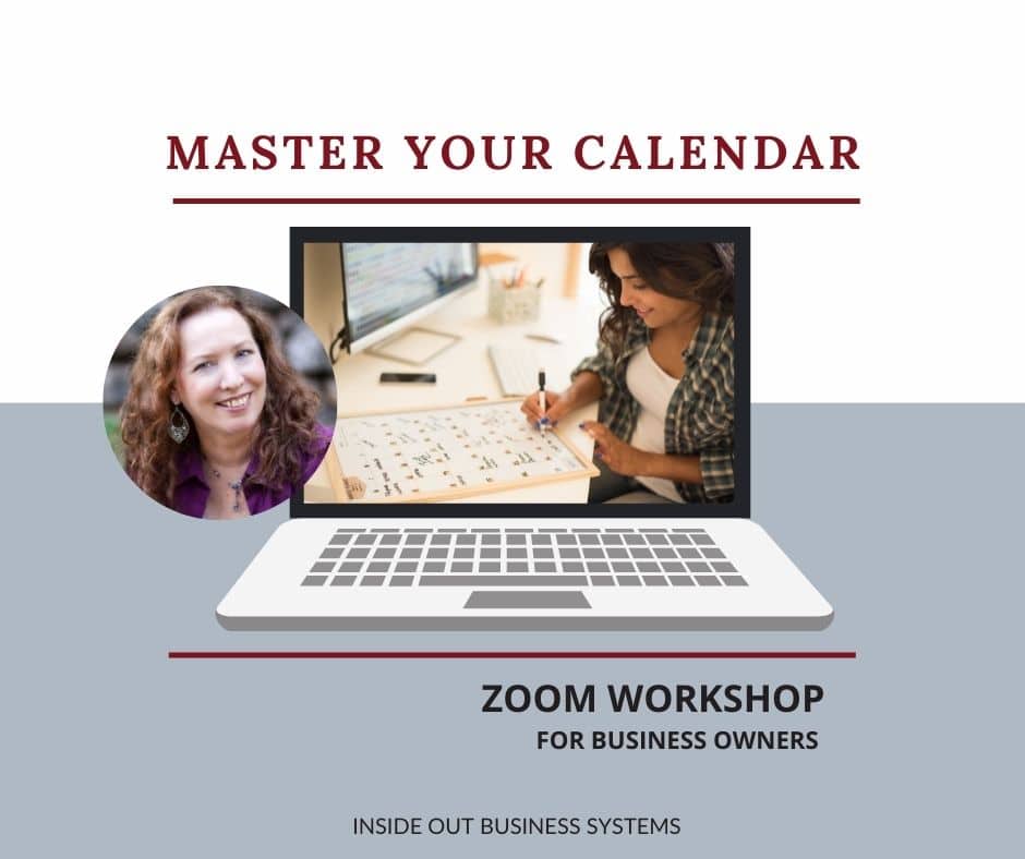 Master Your Calendar Workshop